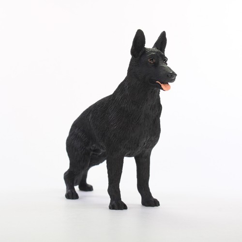 German shepherd figurine hand - figurine,