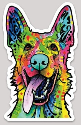 German shepherd bumper sticker - shepherd,